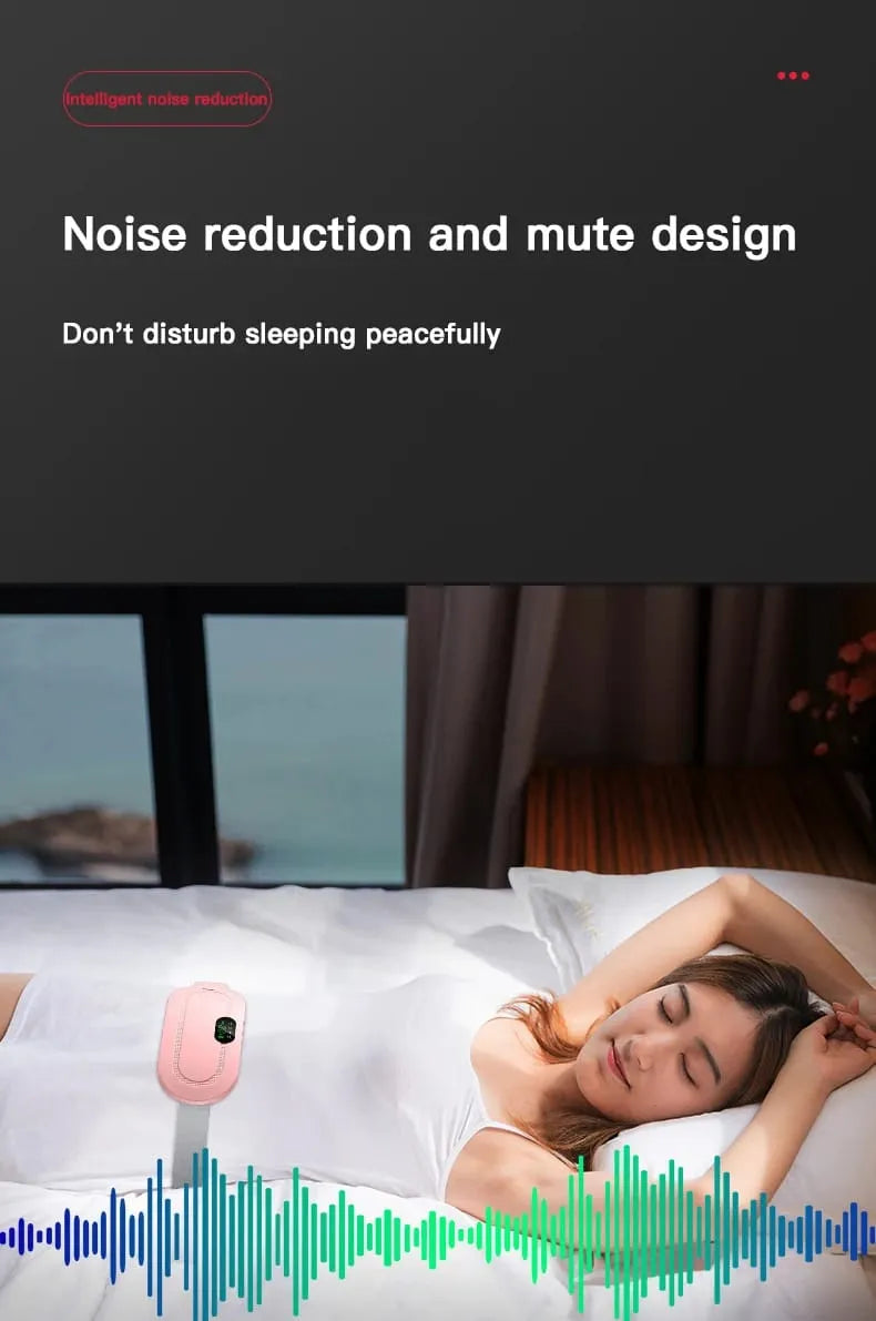 Period Pain Relief Belt - Cramp Relief Belt - Menstrual Heating Pad Massager - Heating Pad for Girls Cramps - 3 Heat Levels & 4 Modes, Electric Belt Massage for Women and Girls -Electric Massager Machine for Women-Massager/Beauty Tools - Heated Massage